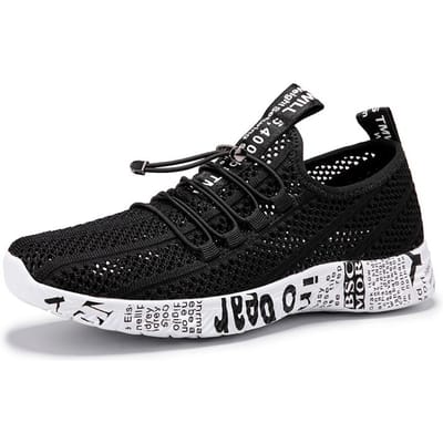 Zomer Vetersluiting Aqua Schoenen Heren Buiten Waden Stroomopwaarts Waders Watersneakers Lichte Ademende Schoenen 46 black