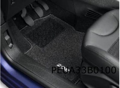 Peugeot 208 Mattenset origineel - 4-delig - naaldvilt - 3-deurs & 5-deurs - 1606631780