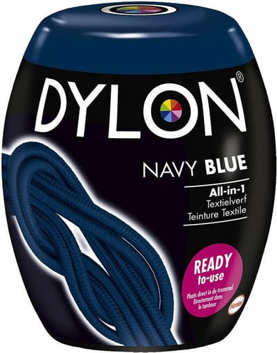 Dylon Textielverf Navy Blue - 3 x 350 gr - Voordeelverpakking