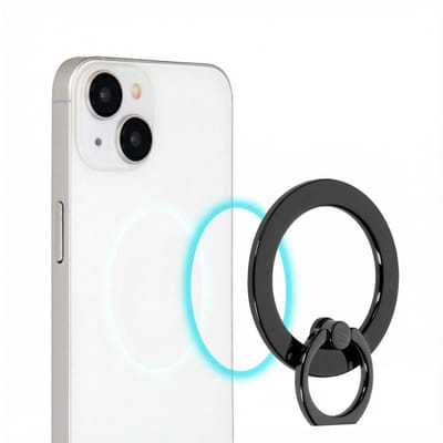 Selencia Telefoonring geschikt voor MagSafe - Zwart