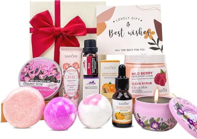 Verwen Geschenken voor Vrouwen - Luxe Spa Cadeauset voor Ontspanning en Verwennerij