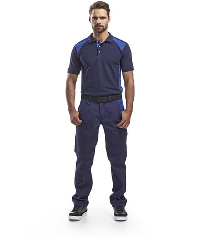 Blaklader Werkbroek Industrie 1404-1800 - Marineblauw/Korenblauw - C146
