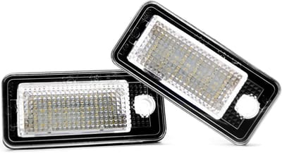LED Kentekenverlichting - Nummerplaatlampen - Auto Verlichting - Canbus Foutmelding Vrij - 18 SMD LED - Wit