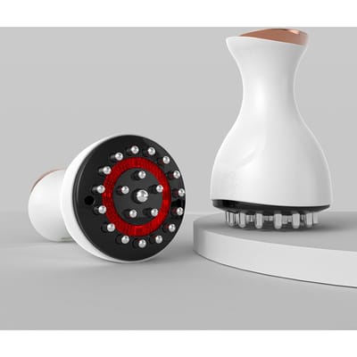 Oplaadbare Guasha Massager Verwarmend Lichaamsvormend Lymfedrainage Meridianen Schrapen Vetverbrander Borstel