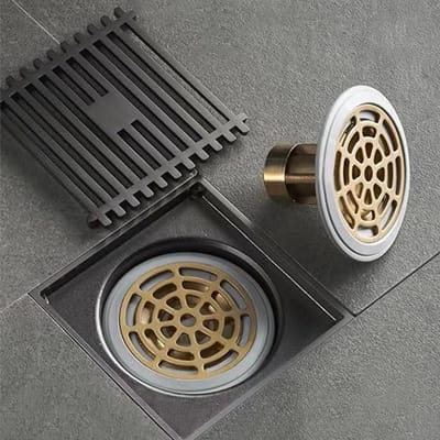 Anti geur koperen douchekap met gatdiameter van 27-55 mm. Neem afscheid van de onaangename geur in de badkamer met deze innovatieve sifonbuis!