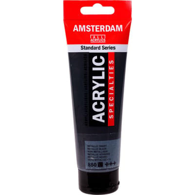 Amsterdam Specialties Acrylverf 120ml 850 Metalic zwart