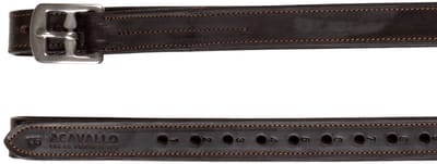 Acavallo Beugelriemen Soft Zwart - 145