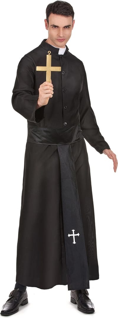 "Priester kostuum voor mannen  - Verkleedkleding - Medium"