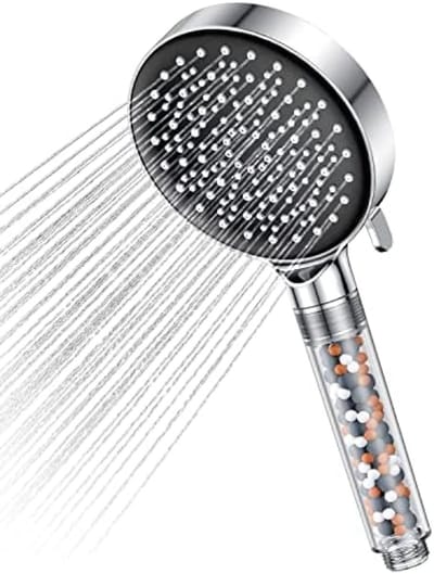 PromoHome Waterbesparende Douchekop met 6 Straalstanden en Filter - Chroom