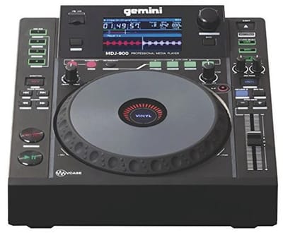 USB DJ Media Player met 4,3 inch Kleurendisplay en 8 inch Jogwheel