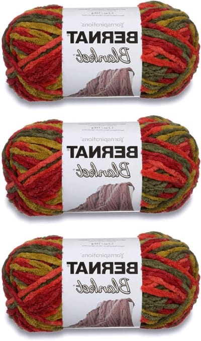 Deken Garen - Chenille Garen - Huisdecoratie Maken - Super Volumineus - 3 Pack 150g - Oud Geel