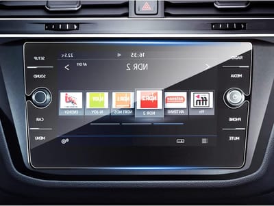 Compatibele Navigatiescherm Bescherming voor VW Tiguan MK2 AD1 2018-2023 en B8 Passat - 8 Inch GPS Schermfolie, Krasbestendig en Vingerafdrukbestendig 9H Film