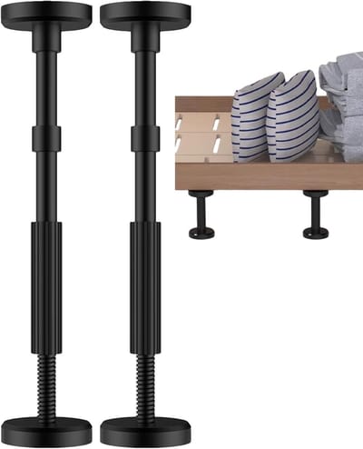 Verstelbare steunpaal - Telescopische steun - Ondersteuning kast - Hoge draagkracht - 18-45 cm - N.v.t.