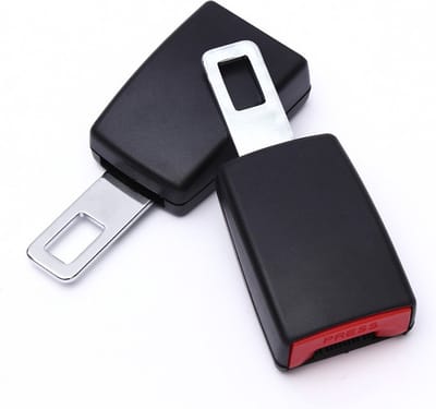 Gordelverlenger 2 stuks - Veiligheidsgordel verlenger voor auto en vliegtuig - Universele autogordel adapter