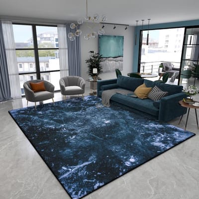 Modern Decoratie Tapijt voor Woonkamer Luxe Marmer Slaapkamer Antislip Kleed 200x300 Lounge Salontafels Wasbare Vloermat Zacht 60*90cm