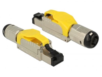 Delock RJ45 Plug field assembly Cat.6A metal