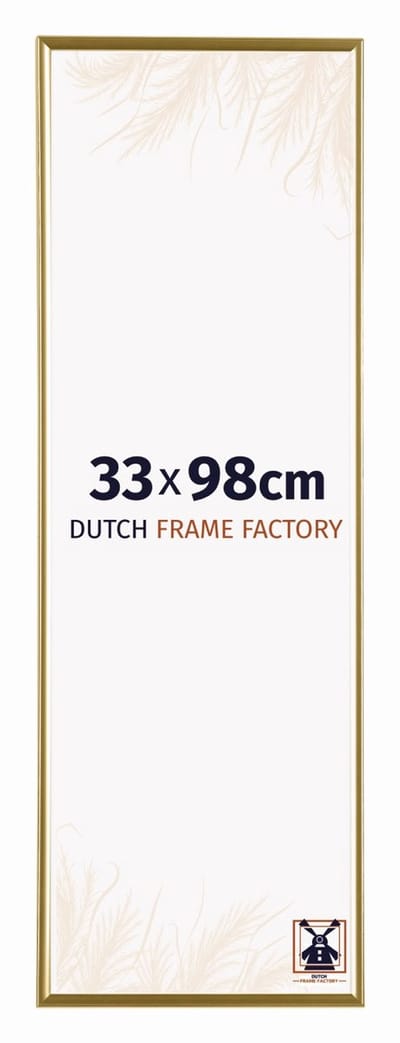 Fotolijst 33x98 cm - Kunststof - Goud - Easy