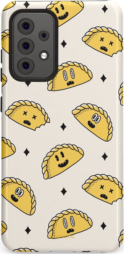 Casetastic Hoesje Geschikt voor Samsung A52 (4G/5G/s) - Stijlvolle Beschermende Duo-layer Case - Pastei gerei