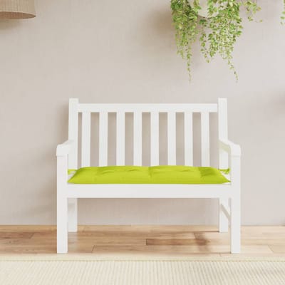 vidaXL - Tuinbankkussen - 110x50x7 - cm - oxford - stof - heldergroen