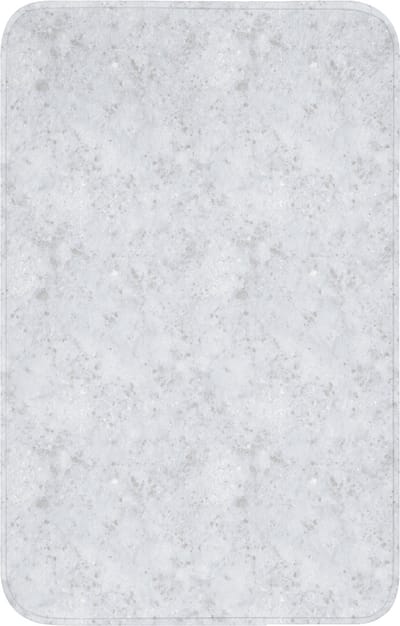 WC mat 50x80 cm - Antislip - Grijs - Terrazzo-effect - Beton - Toiletmat - Vloermat - Douchemat - Toilet tapijt - Toiletmatten
