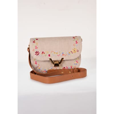 Coccinelle dew Lencos Embr Multicolor/cuir Größe: OS | Handtaschen Outlet | Damen