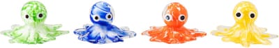 J-Line presse-papier Octopus - glas - mix - set van 4