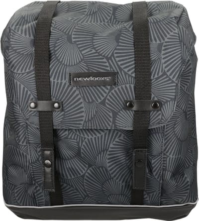 New Looxs Alba Double Selo Dubbele Fietstas - 34 liter - Zwart