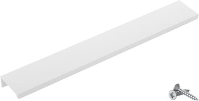 SOTECH meubelgreep Blanket Jane 280 mm wit Ral 9003 BA 3 x 80 mm kastgreep voor montage aan de binnenzijde van het front incl. bevestigingsschroeven