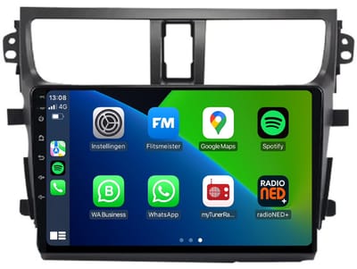 CarPlay autoradio geschikt voor Suzuki Celerio | 2015 t/m 2020 | Android 13 | Draadloos Apple CarPlay & Android Auto | 2GB + 32GB | 8-Core processor | Davilon | 2025 model | 2015 2016 2017 2018 2019 2020 | Bluetooth & Wifi