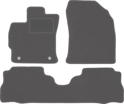 Grafiet automatten voor: Toyota Prius III Plus hatchback (2011-2015)