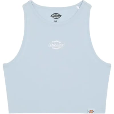 Dickies Powers Vest Top Zonder Mouwen Blauw M Vrouw