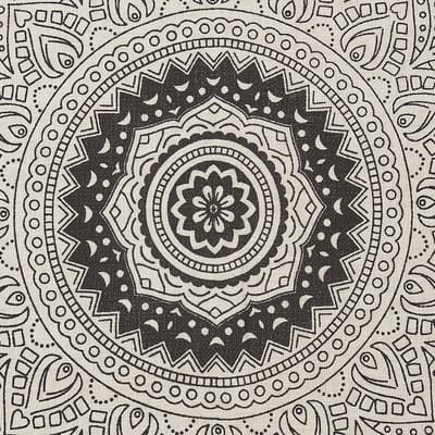 BERHAMPORE - Plaid - Beige - 130 x 180 cm - Katoen