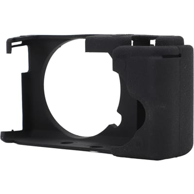 Zachte Siliconen Beschermhoes voor ZV E10 Precieze Openingen Antislip Krasbestendig Rekbaar black