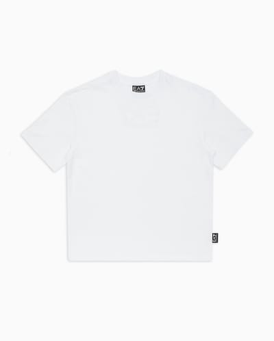 Ea7 Emporio Armani 6dbt61_bjffz T-shirt Met Korte Mouwen Wit 8 Years Jongens