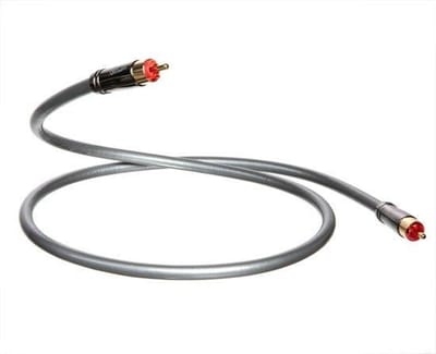 QED Performance Audio 40i 1m - Hifi RCA audiokabel 1m - Tulp kabel (2 stuks)