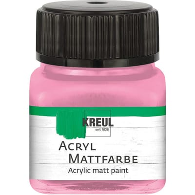 KREUL acryl matte verf, 20 ml - Framboos