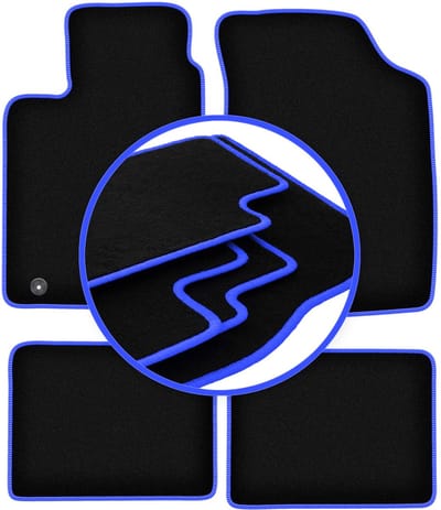 CARLUX-BLUE automatten voor: Renault Clio II hatchback (1998-2005)