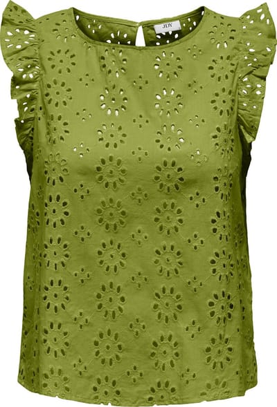 JDY - JDYVOLA S/L EMBROIDERY TOP WVN - Dames - Blouses