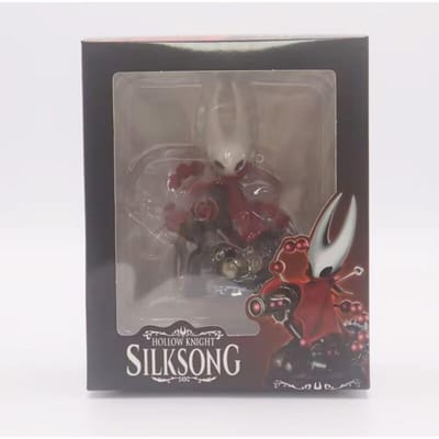 11cm Anime Hollow Knight Gatling Hornet GK Actiefiguren PVC Beeldje Bureau Decoratie Verzamelbare Speelgoed Model Verrassingscadeaus gray