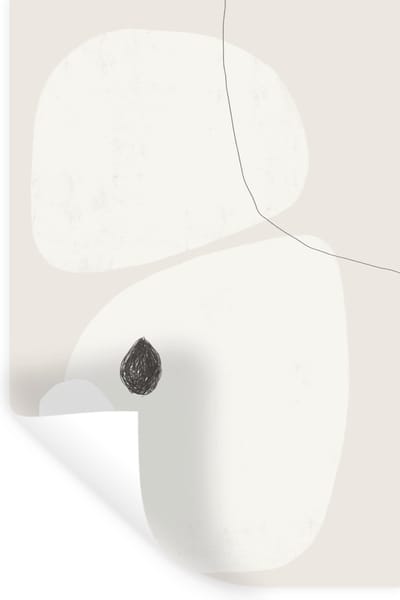 Muurstickers - Sticker Folie - Pastel - Minimalisme - Design - 20x30 cm - Plakfolie - Muurstickers Kinderkamer - Zelfklevend Behang - Zelfklevend behangpapier - Stickerfolie