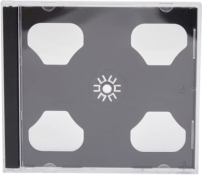 Dailygoody - Cd Double Jewel Cases - 25 Stuks - 2 Disc - 10.4mm