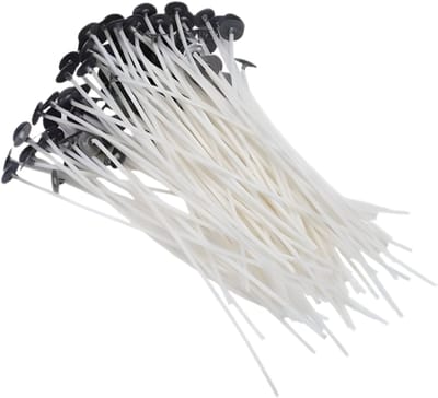 Knaak Kaarsenlonten - 20 Stuks - 20 cm - Voor Zelf Kaarsen Maken - Katoen - DIY Set