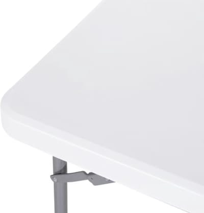 Inklapbare vierkante tafel 86 x 86 cm - HDPE kunststof