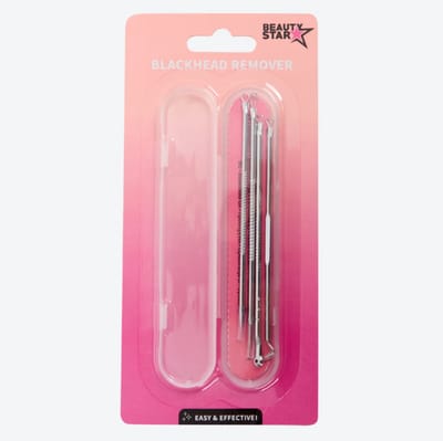 Blackhead Remover Set – 5-Delig – Mee-eters & Puistjes Verwijderaar – RVS – Inclusief Opbergdoosje