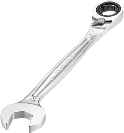 Combinatie Ratelsleutel - Ring Steeksleutel - Vastzetten Bouten - Antislip Grip - 24mm - Meerkleurig