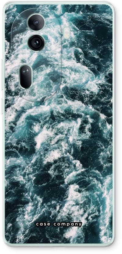 Case Company® - Hoesje geschikt voor Oppo Reno 11 Pro hoesje - Zee golf - Soft Cover Telefoonhoesje - Bescherming aan alle Kanten en Schermrand