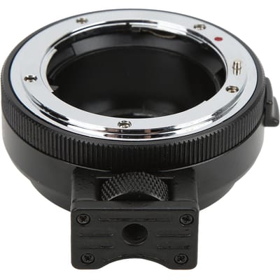 Adaptateur de monture d'objectif NFM43 avec molette d'ouverture pour objectif Nikon AI vers appareil photo à monture M43