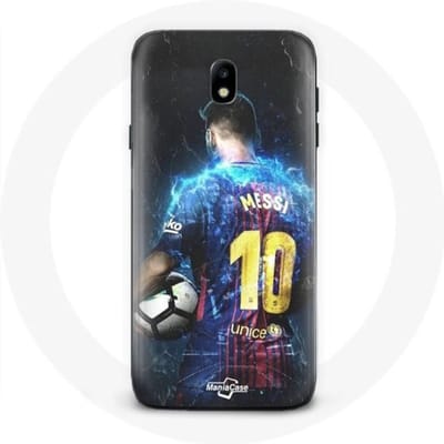 Hoesje Samsung Galaxy J3 2017 Lionel Messi Voetbalclub Barcelona FCB