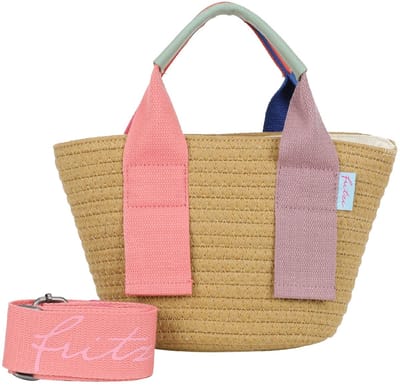 Fritzi aus Preußen handtas schoudertas Happy Summer Cross Minty Bloom beige