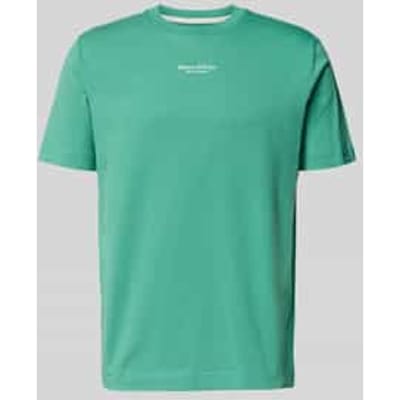 Regular fit T-shirt van puur katoen